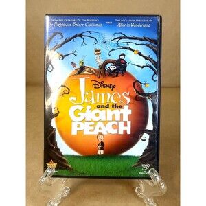 James and the Giant Peach DVD Special Edition 2010 Disney Roald Dahl Tim Burton
